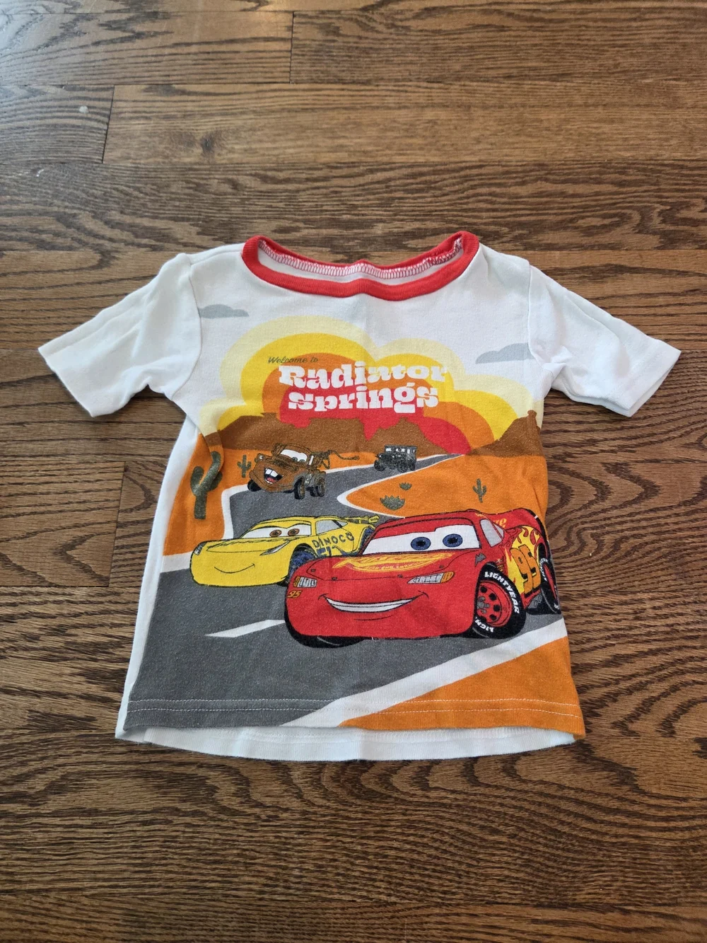 Disney Cars - Lightning McQueen Pajama Set - 2pc Sleepwear - Size 4T